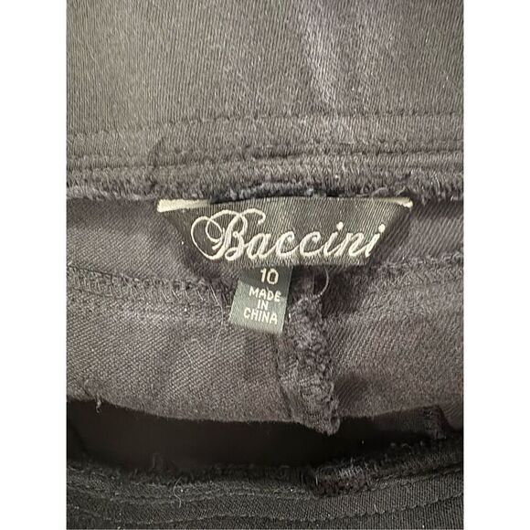 Pants, Baccini Womens Leggings Jeggings Pants, size 10, black - Picture 10 of 12